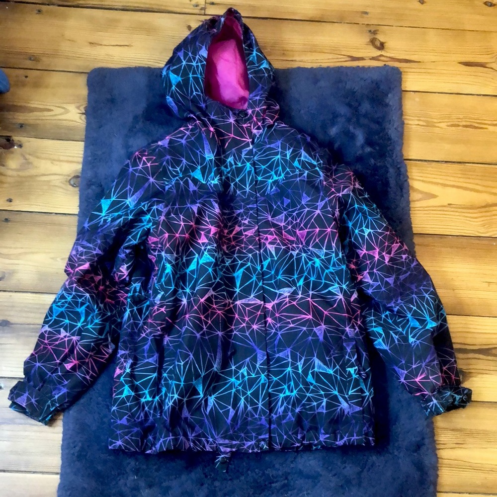 Multi color retro vintage Emyre Windbreaker/Coat.